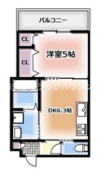 クリエオーレ清瀧の物件間取画像